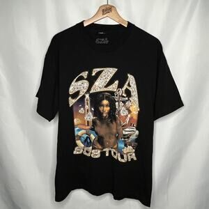 SZA Kendrick Lamar TDE pg Lang Ctrl SOS LANA Hip Hop Rap R&B Tour Merch Tee XL